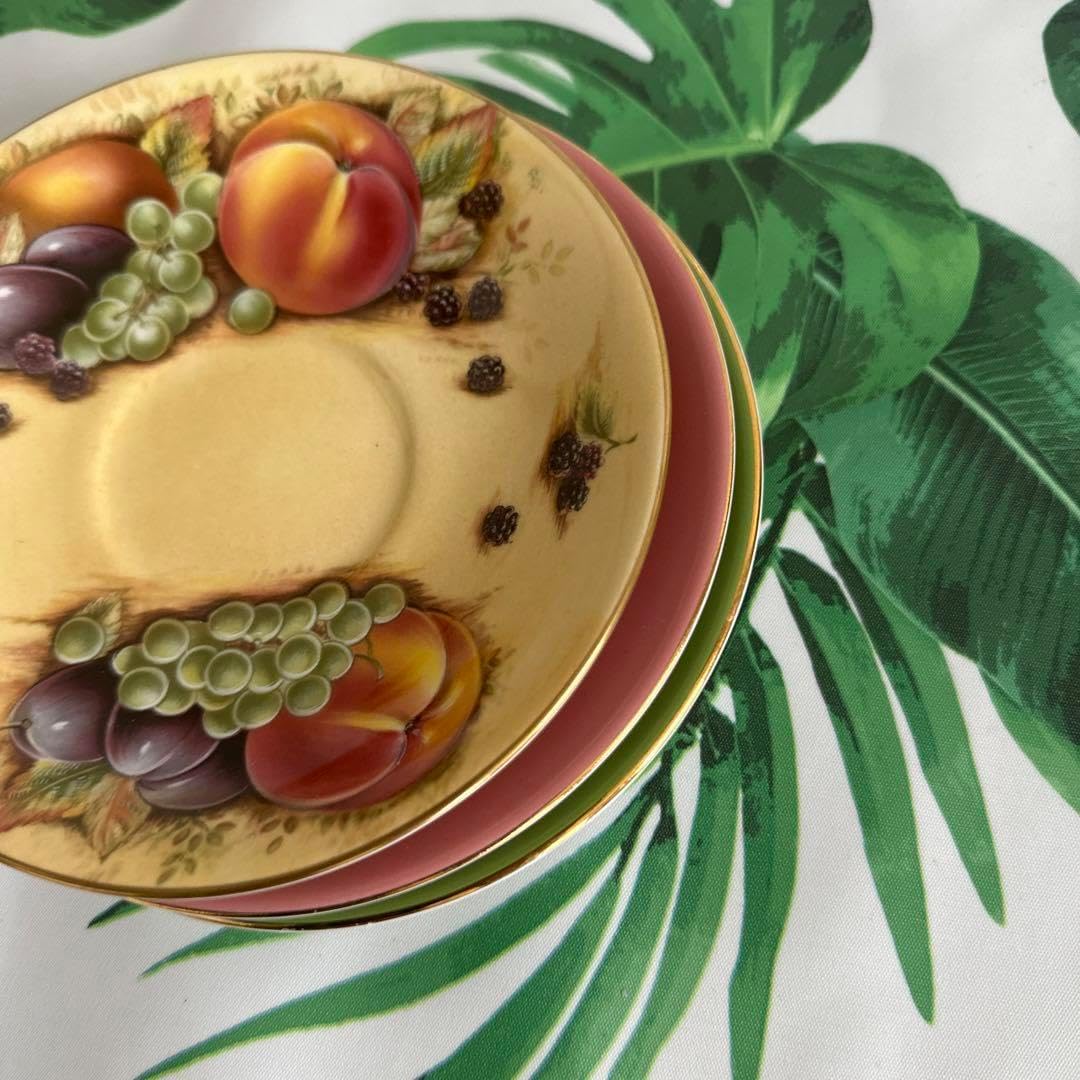 エインズレイ　オーチャード ゴールド　フルーツ絵 Amazon.co.jp: エインズレイ カップ&ソーサー オーチャード